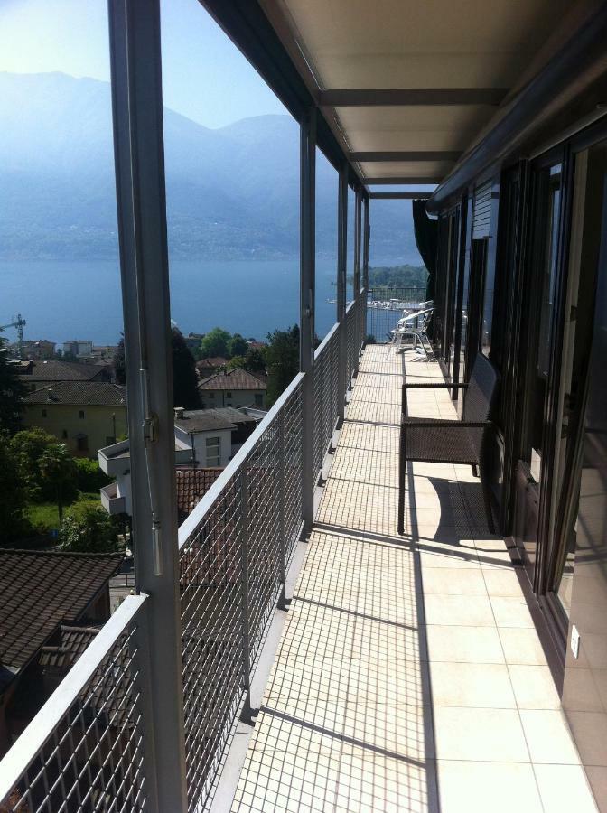 Lichtdurchflutete Ferienwohnung Mit Panorama-Sicht Und Schwimmbad/Sauna Muralto Extérieur photo